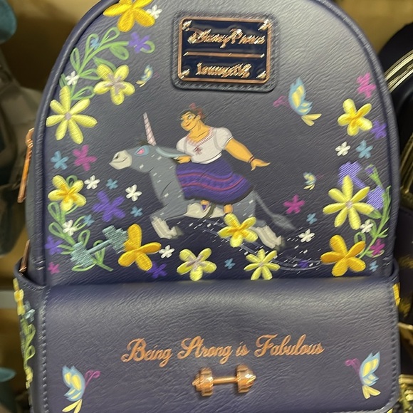 Disney Parks Loungefly Luisa Madrigal Encanto Mini Backpack New With Tag - Picture 5 of 16